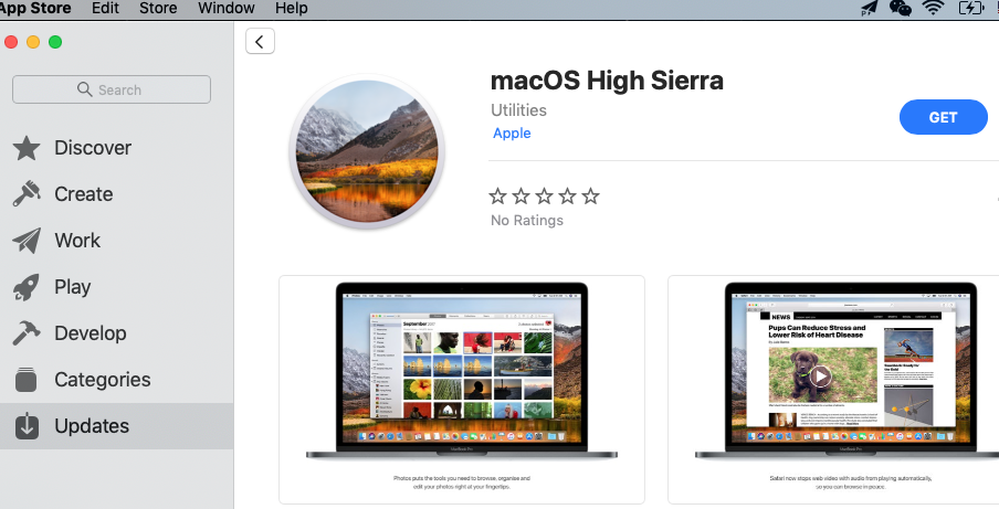 Mac High Sierra Download Iso